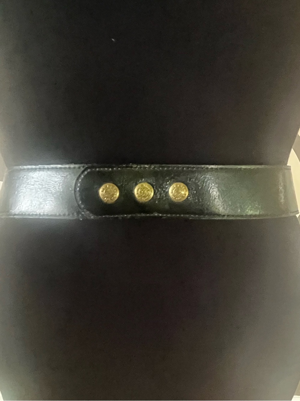 Vintage Y2K Streets Ahead Statement XOXO Leather belt ~Carrie Bradshaw - Picture 5 of 9